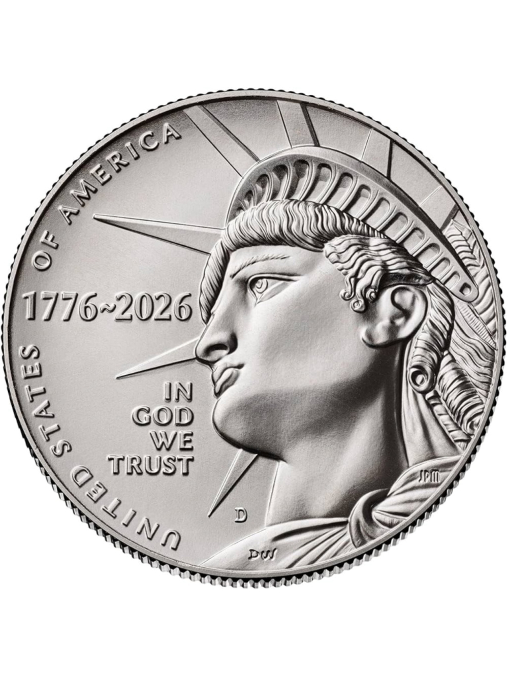 Semiquincentennial Half Dollar 2026 Enduring Liberty coin